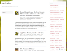 Tablet Screenshot of condorino.com